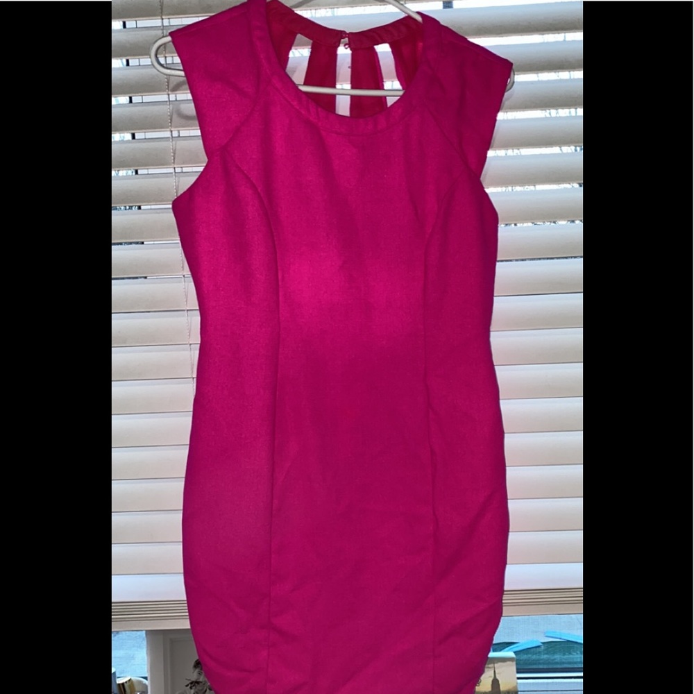 Hot pink casual Dress size medium